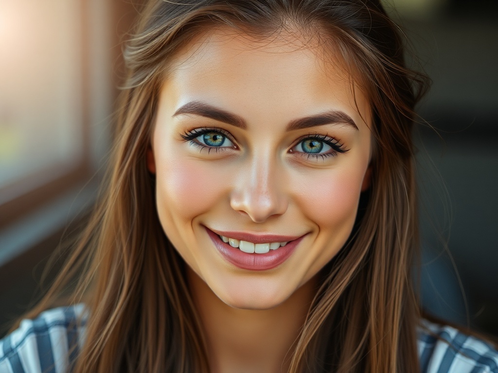 Una persona sana y feliz, ilustración simple